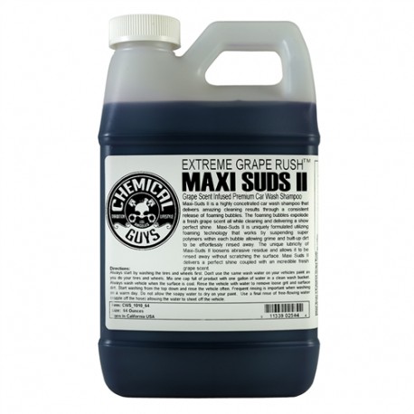 Maxi-Suds II Extreme Grape Rush Super Suds Car Wash Shampoo (64oz)