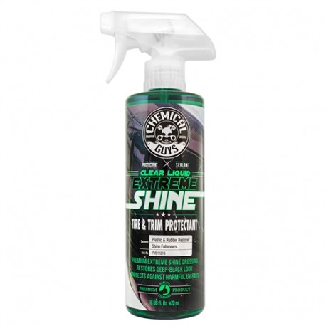 Clear Liquid Extreme Shine Tire and Trim Dressing and Protectant (16 oz)