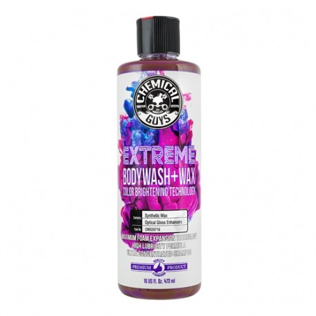 Extreme Bodywash & Wax Car Wash Soap with Color Brightening Technology (16 oz)