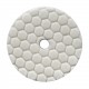 Hex-Logic Quantum Light-Medium Polishing Pad, White (6.5 Inch / 165 mm)