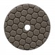 Hex-Logic Quantum Finishing Pad, Black (6.5 Inch / 165 mm)