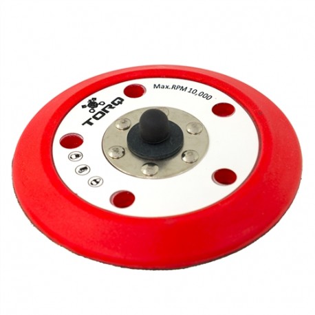 TORQ R5 Red Backing Dual-Action Plate 5-unašeč na orbitální leštičku (5" / 125 mm)