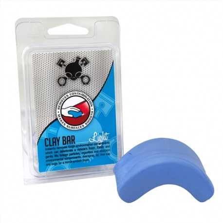 Clay Bar,Blue(Light)-jemná dekontaminační hmota (plastelína)na slabě znečištěný povrch laku(100 g) 