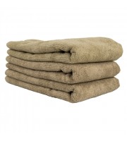 ChemicalGuys - Workhorse XL Tan Professional Grade Microfiber Towel, 60 x40 (Leather & Vinyl)- 1 KS