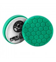 Zelený tvrdší lešticí kotouč Hex Logic (5.5" / 140 mm)