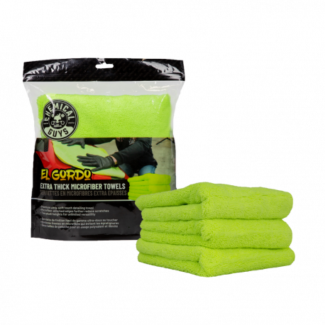 El Gordo Fatty Lime 41,5x41,5cm Professional Microfiber Towels