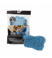 Ultimate Chenille Microfiber Two Sided Wash Sponge-měkká,mycí houba z modrého 100% Mikrovlákna s popruhem