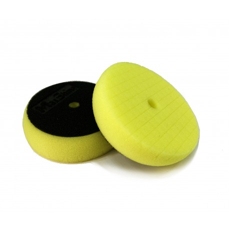MaxShine Pěnový žlutý leštící kotouč "Cross Cut" s křížovými drážkami