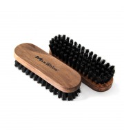 MaxShine Středně jemný kartáč ze 100% koňských žíní na čištění sedadel z kůže a Alcantary