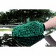 Mycí rukavice Chenille zelená