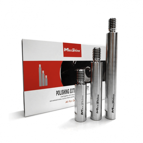 MaxShine Sada (3 ks) prodlužovacích hřídelí pro rotační leštičku (RO Polisher)