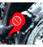 Silný kartáč MaxShine pro čištění kol a koberců.20,5cm x 7,5cm x 2 cm, Ø štětin 0,4 mm