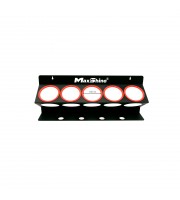 Nástěnný držák na rozprašovací láhve a lešticí pasty – s 5 otvory – pouze pro lahve 16 oz