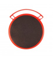 Víceúčelové víko mycího vědra se sedátkem z měkké pěny – červené