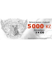 Dárkový poukaz na 5 000 Kč